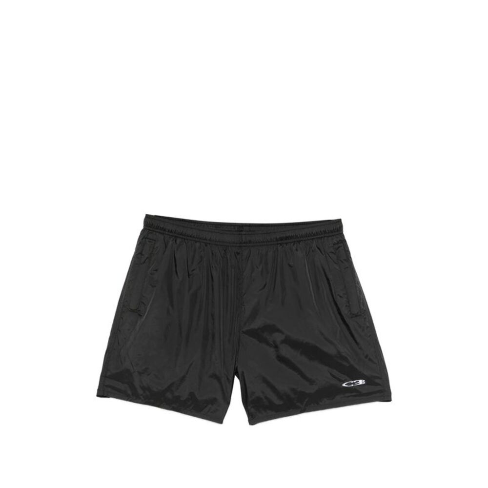 Cole Buxton Black Beachwear - Swim Shorts Men